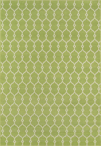 Momeni Baja Baj-2 Green Geometric Area Rug