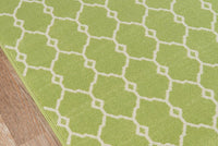 Momeni Baja Baj-2 Green Geometric Area Rug