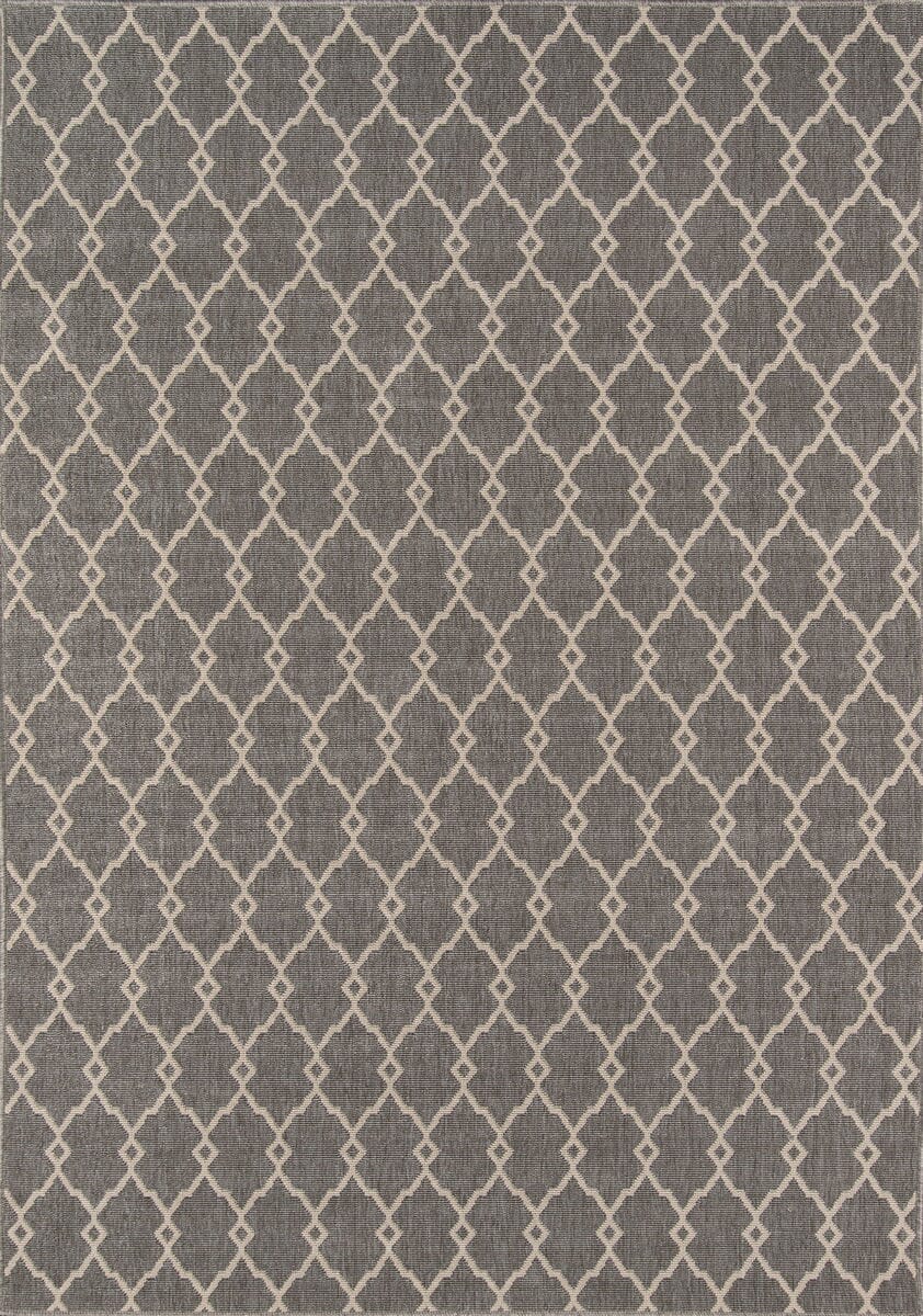 Momeni Baja Baj-2 Grey Geometric Area Rug