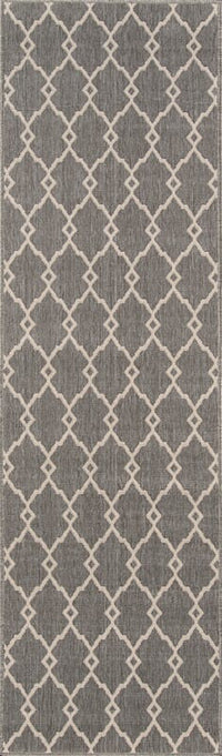 Momeni Baja Baj-2 Grey Geometric Area Rug