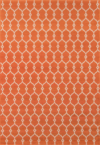 Momeni Baja Baj-2 Orange Geometric Area Rug