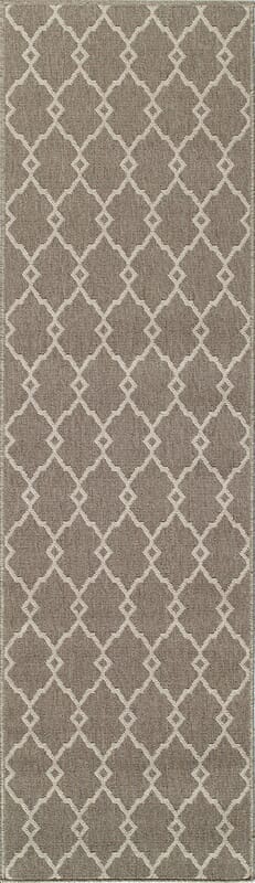 Momeni Baja Baj-2 Taupe Geometric Area Rug