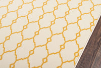 Momeni Baja Trellis Baj-2 Yellow Geometric Area Rug