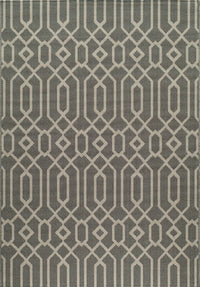 Momeni Baja Baj-3 Grey Geometric Area Rug