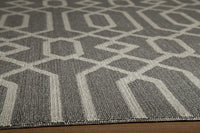 Momeni Baja Baj-3 Grey Geometric Area Rug