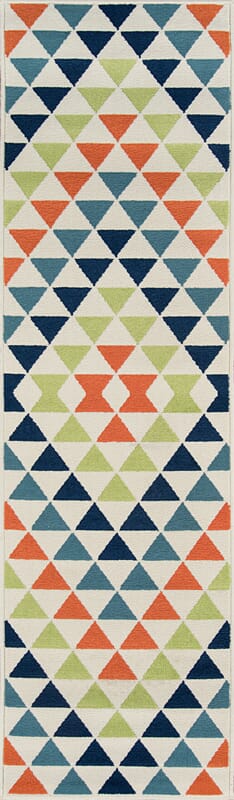 Momeni Baja Baj-5 Multi Geometric Area Rug