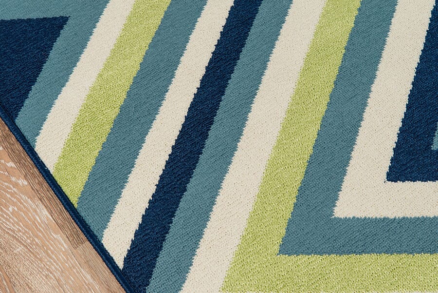 Momeni Baja Baj-8 Multi Geometric Area Rug