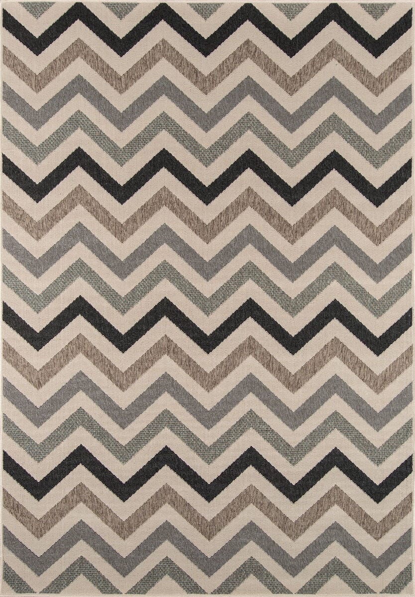 Momeni Baja Baj-9 Sage Chevron Area Rug