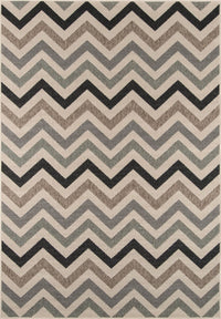 Momeni Baja Baj-9 Sage Chevron Area Rug