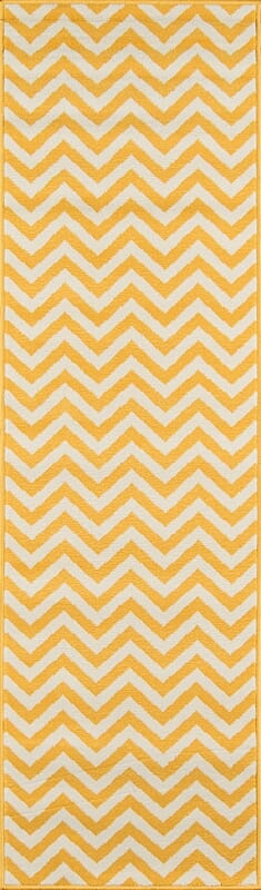 Momeni Baja Chevron Baj-9 Yellow Chevron Area Rug