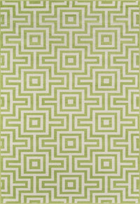 Momeni Baja Baj10 Green Geometric Area Rug