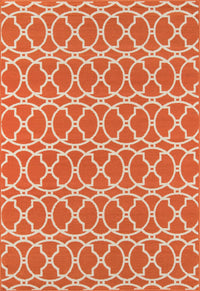 Momeni Baja Baj11 Orange Geometric Area Rug