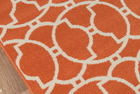 Momeni Baja Baj11 Orange Geometric Area Rug