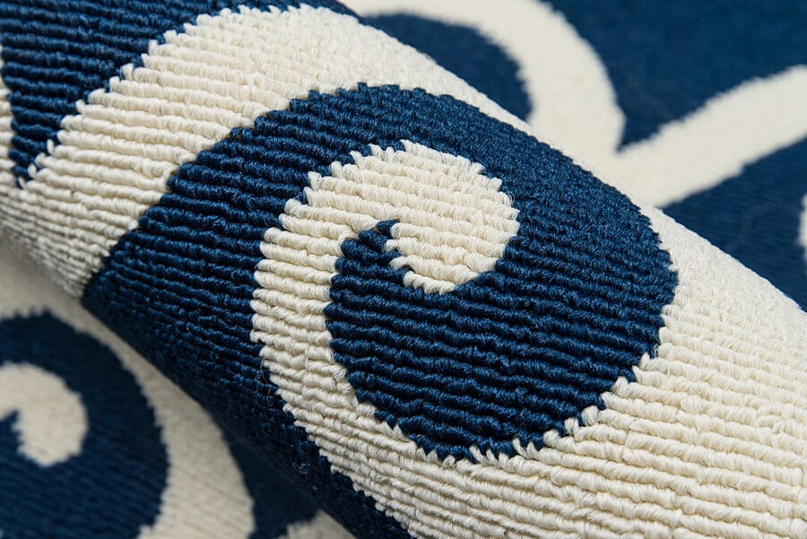 Momeni Baja Baj14 Navy Coastal Area Rug