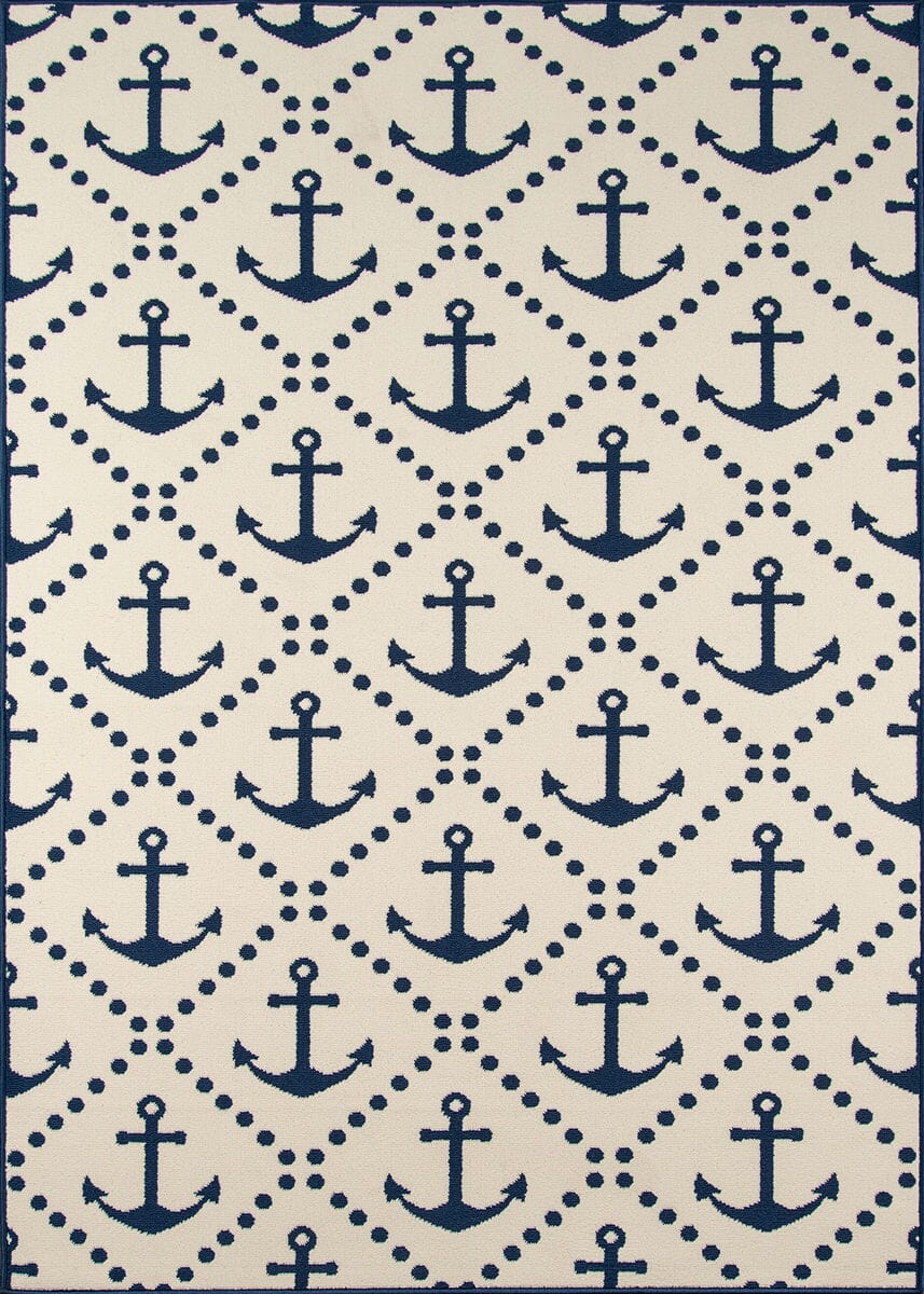 Momeni Baja Baj16 Ivory Coastal Area Rug