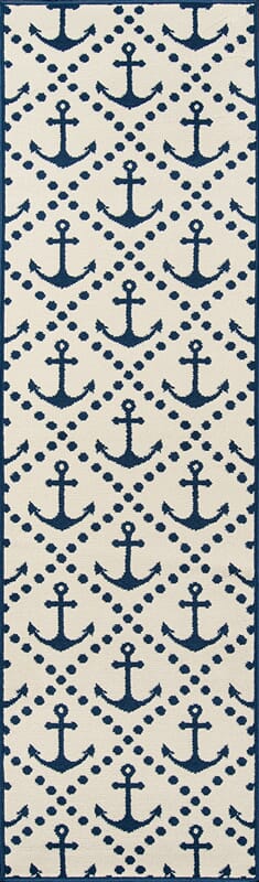 Momeni Baja Baj16 Ivory Coastal Area Rug