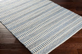Surya Bali Bal-2300 Denim, Black, Beige Rugs.
