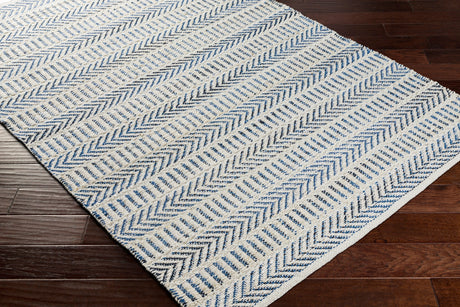 Surya Bali Bal-2300 Denim, Black, Beige Rugs.