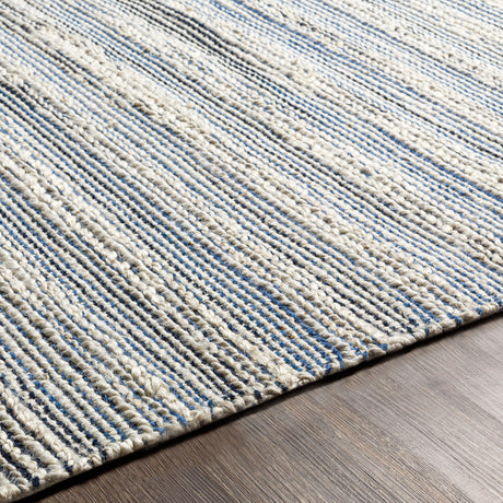 Surya Bali Bal-2302 Navy, Black, Beige Rugs.