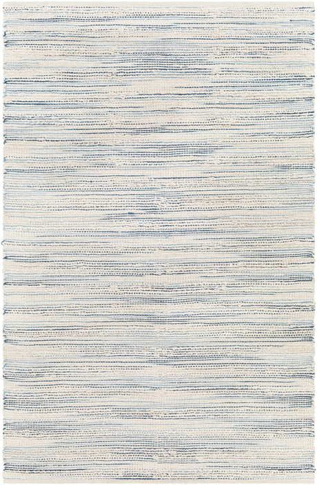 Surya Bali Bal-2303 Navy, Denim, Beige, Cream Rugs.