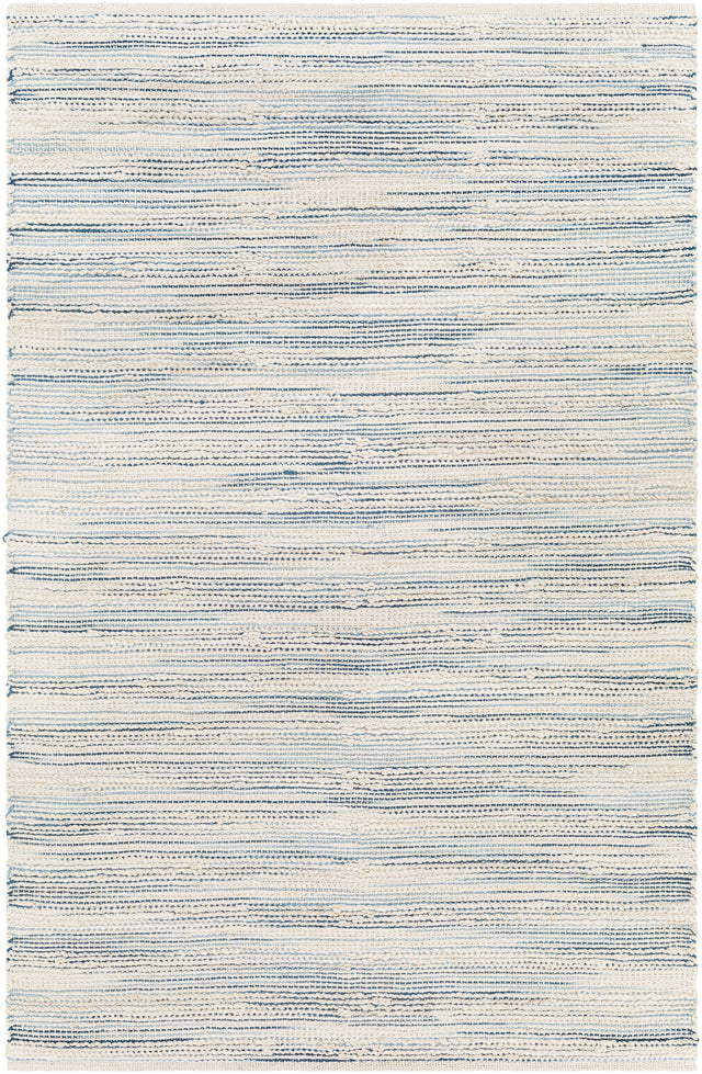 Surya Bali Bal-2303 Navy, Denim, Beige, Cream Rugs.