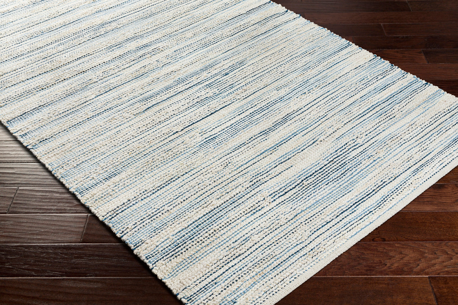 Surya Bali Bal-2303 Navy, Denim, Beige, Cream Rugs.