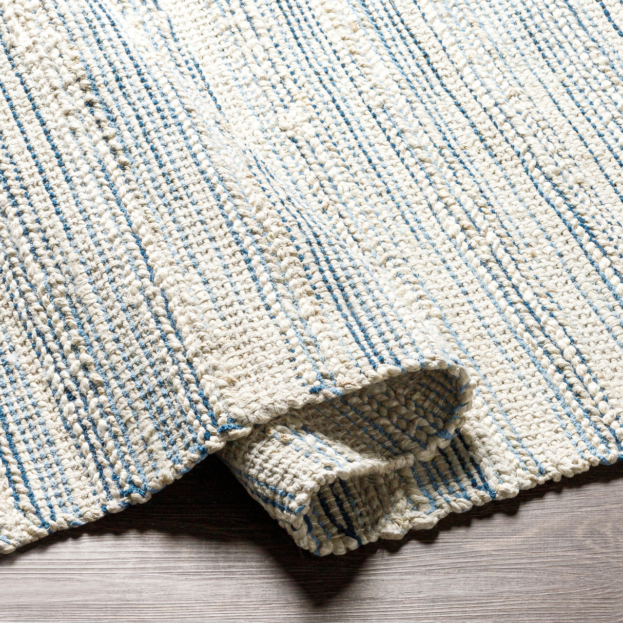 Surya Bali Bal-2303 Navy, Denim, Beige, Cream Rugs.