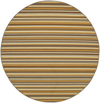 Oriental Weavers Sphinx Bali 1001J Grey / Gold Striped Area Rug