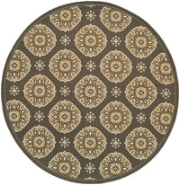 Oriental Weavers Sphinx Bali 5863N Grey / Gold Damask Area Rug