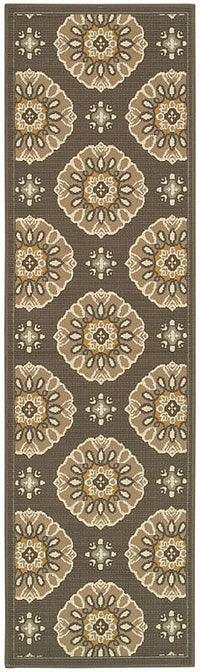 Oriental Weavers Sphinx Bali 5863N Grey / Gold Damask Area Rug