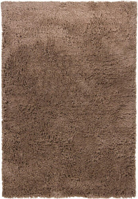 Chandra Bancroft Ban7401 Brown Shag Area Rug