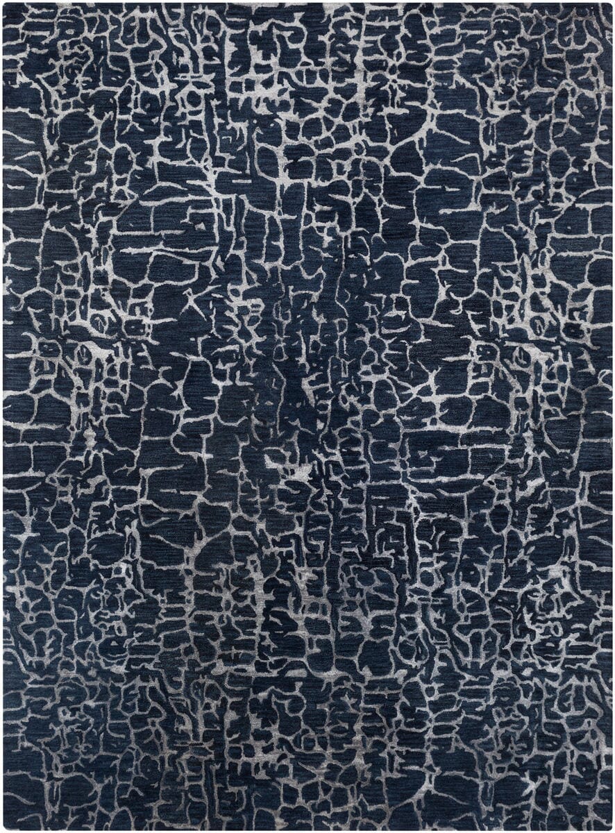 Surya Banshee Ban-3306 Sapphire Blue / Night Sky Rugs.