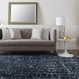 Surya Banshee Ban-3306 Sapphire Blue / Night Sky Rugs.