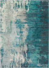 Surya Banshee Ban-3343 Teal / Teal / Moss Rugs.