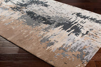 Surya Banshee Ban-3399 Taupe, Light Gray, Medium Gray Organic / Abstract Area Rug