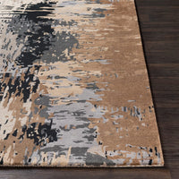 Surya Banshee Ban-3399 Taupe, Light Gray, Medium Gray Organic / Abstract Area Rug