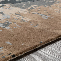 Surya Banshee Ban-3399 Taupe, Light Gray, Medium Gray Organic / Abstract Area Rug