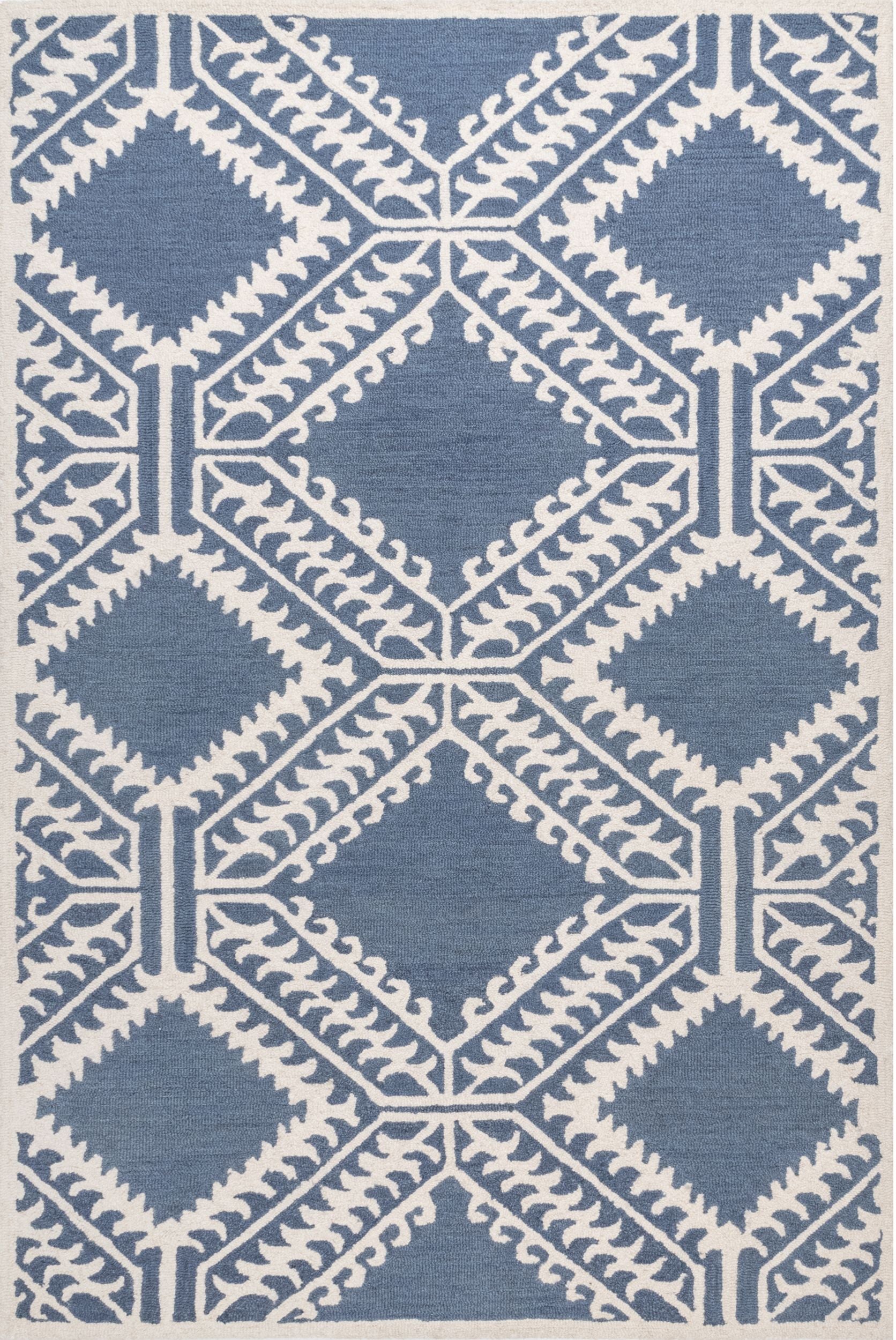 Nuloom Arlette Tribal Nar2704A Blue Area Rug