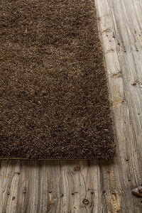 Chandra Barun bar21301 Brown Shag Area Rug