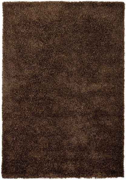 Chandra Barun bar21301 Brown Shag Area Rug