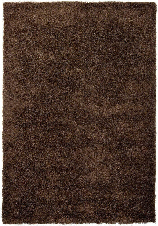 Chandra Barun bar21301 Brown Shag Area Rug