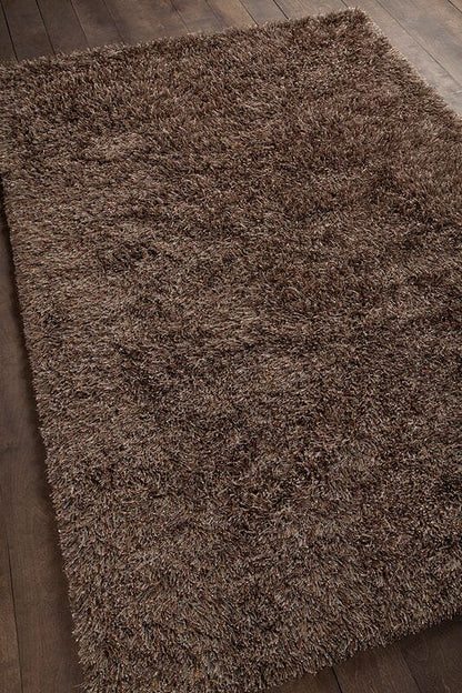 Chandra Barun bar21301 Brown Shag Area Rug