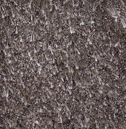 Chandra Barun bar21303 Gray Shag Area Rug