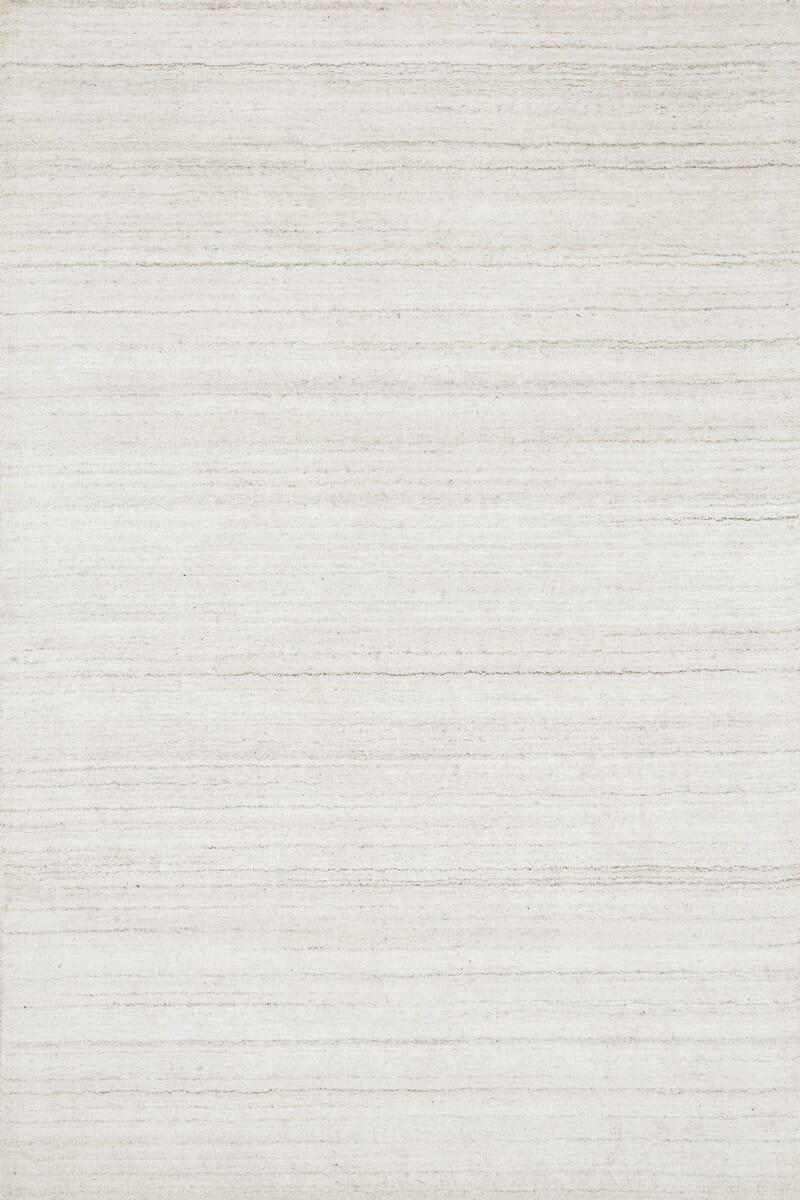 Loloi Barkley BK-01 Ivory Solid Color Area Rug