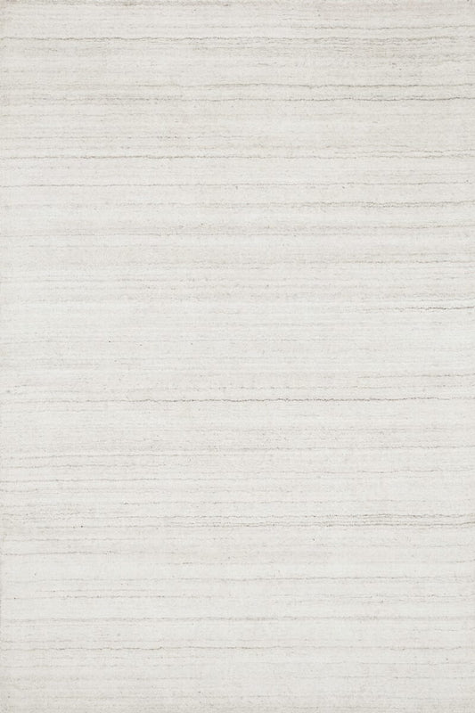 Loloi Barkley BK-01 Ivory Solid Color Area Rug