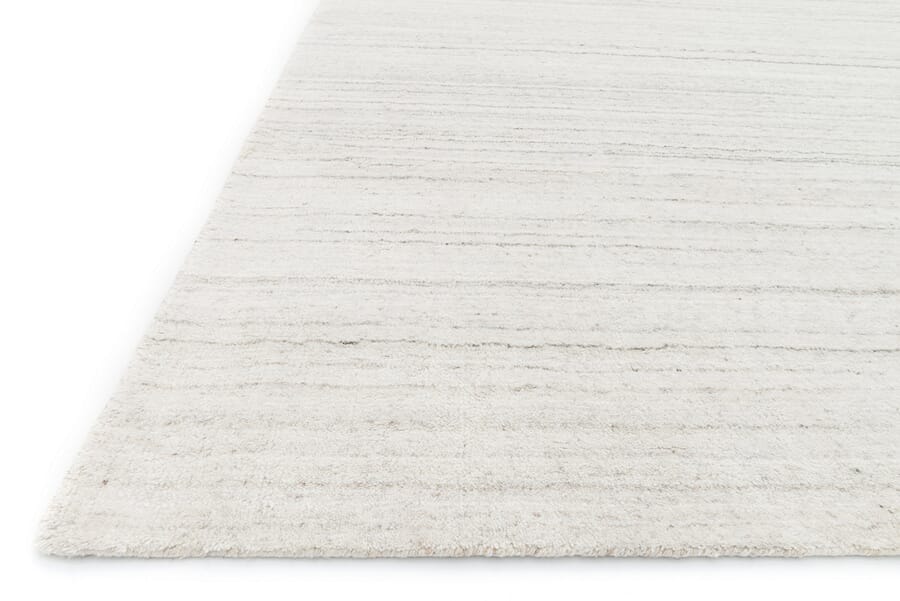 Loloi Barkley BK-01 Ivory Solid Color Area Rug