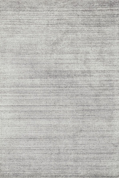 Loloi Barkley BK-01 Silver Solid Color Area Rug