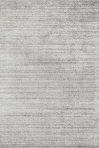 Loloi Barkley BK-01 Silver Solid Color Area Rug