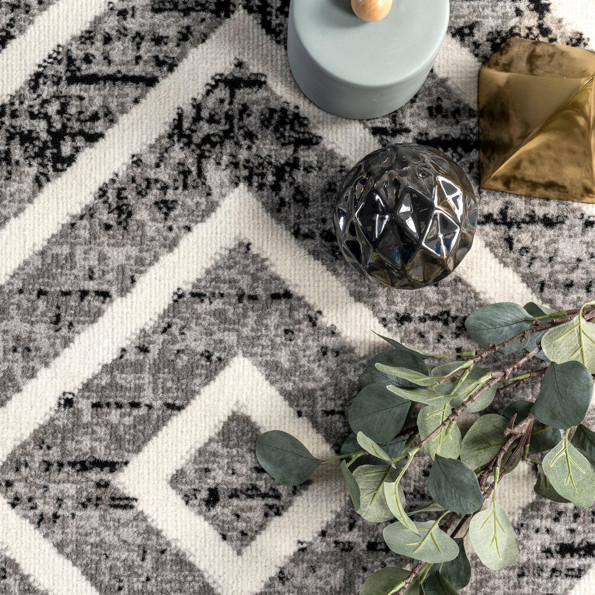 Nuloom Patty Diamonds Npa1735A Gray Area Rug