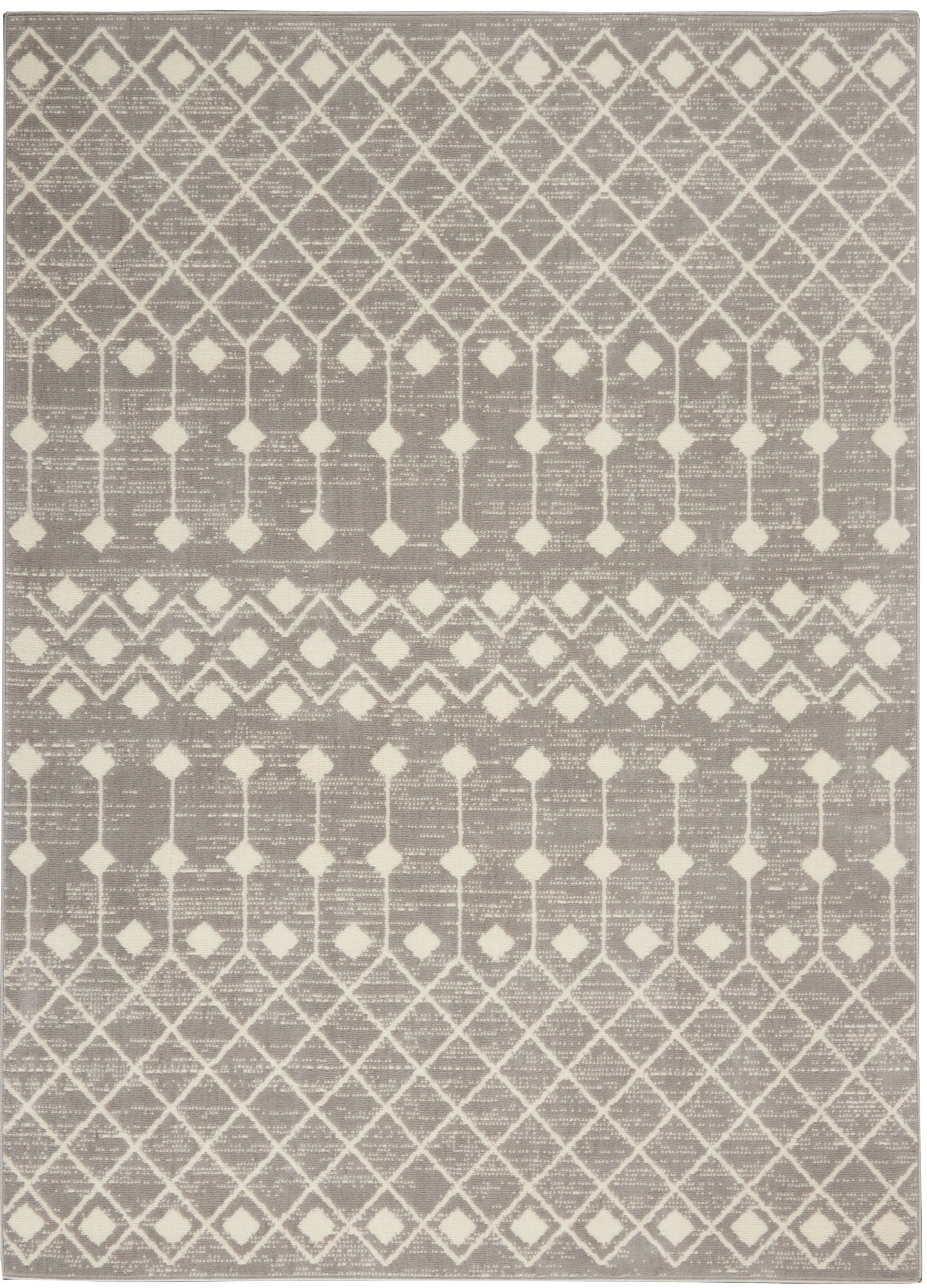 Nourison Grafix Grf37 Grey Area Rug